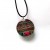 Colier cu medalion din sticla 37408